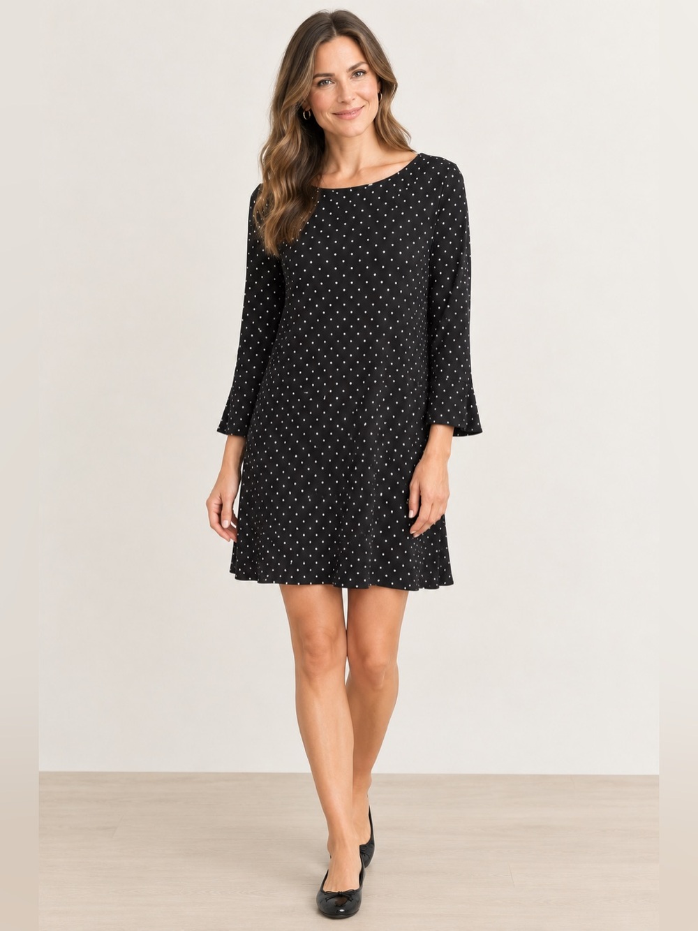 Old Navy Polka Dot Black and White Dress Size XXL